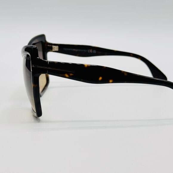 Tom Ford Sunglasses Fiore TF1195 52B Havana Frame Gradient Brown Lens 63-6-140 main image 7